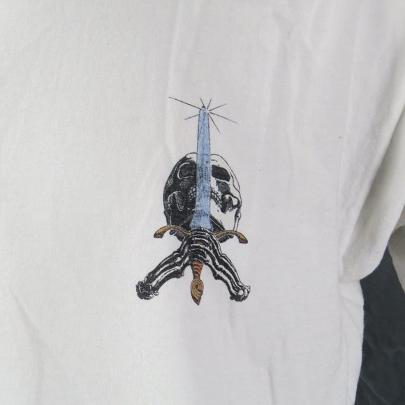 Powell Peralta Shirt - Skull and Sword Graphic - Men's Large - Picture 2 of 10